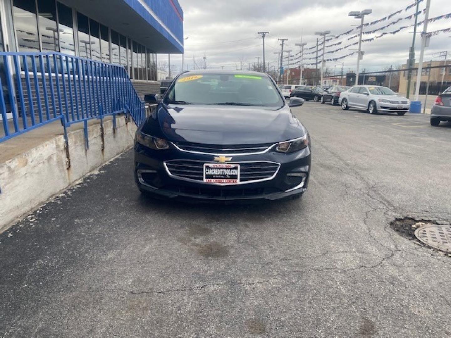 2016 BLUE Chevrolet Malibu 1LT (1G1ZE5STXGF) with an 1.5L L4 DOHC 16V engine, 6A transmission, located at 7600 S Western Ave., Chicago, IL, 60620, (773) 918-3980, 0.000000, 0.000000 - Photo#1